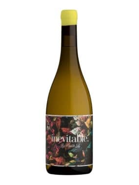 bottle of Inevitable Wines Chenin Blanc 2023 on a white background