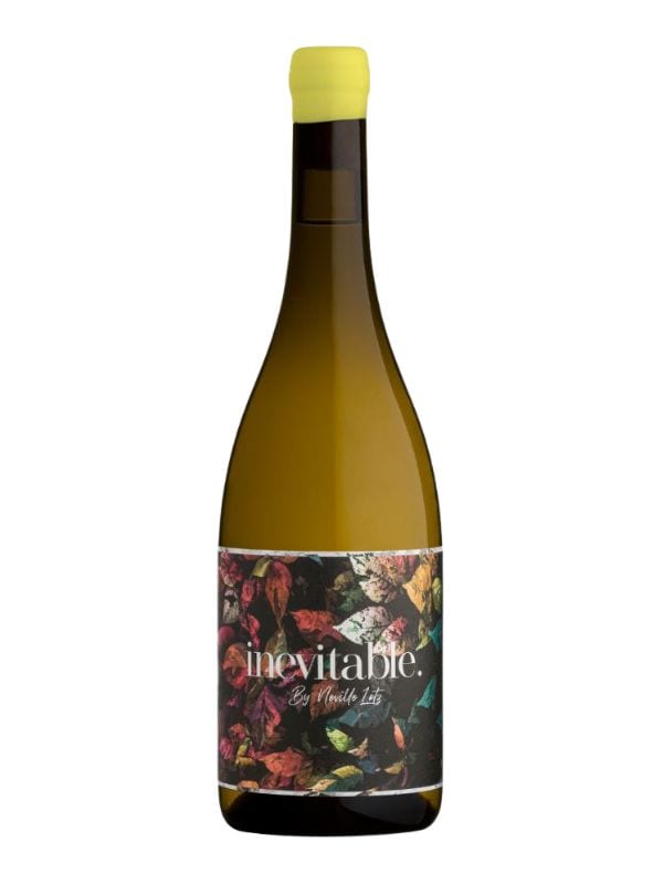 bottle of Inevitable Wines Chenin Blanc 2023 on a white background