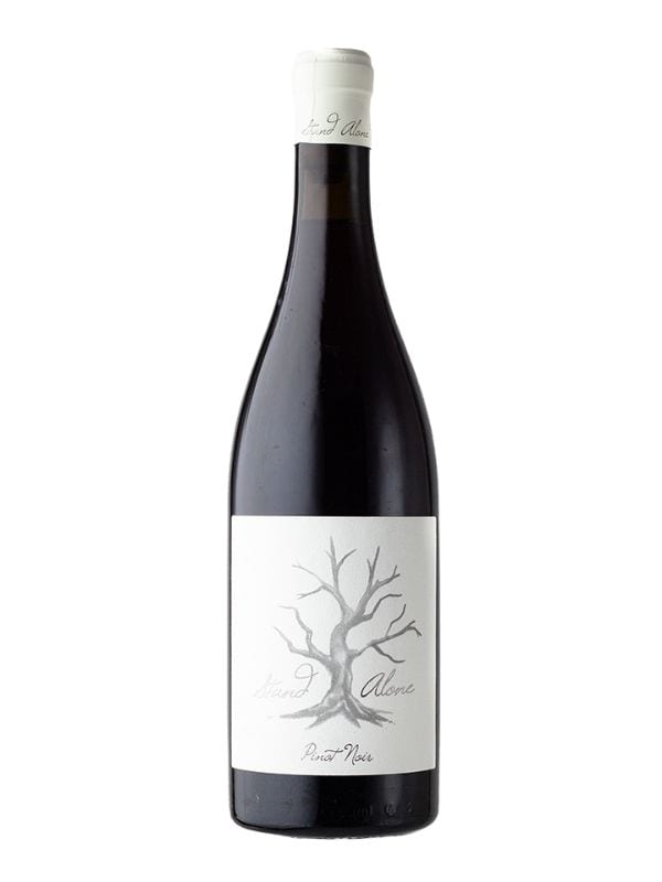 bottle of Salt Rock Stand Alone Pinot Noir on a white background