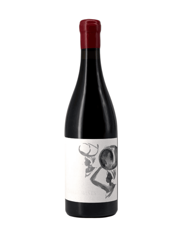 bottle of 2024 Tembela Syrah by Tembela Wines on a white background