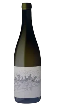 bottle of Tiernes Chenin Blanc on a white background